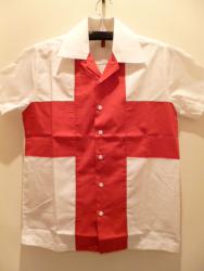 RELCO LONDON ST GEORGES CROSS SHIRT/S-SIZE