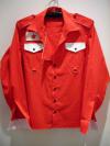 THE CLASH TYPE ONE STAR SHIRT/666/RED SIZE-M
