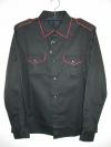 THE CLASH TYPE ARMY SHIRT BR/666/L-SIZE