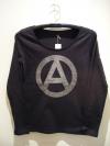 ANARCHY MARK LONG SLEEVE T/S.M-SIZE
